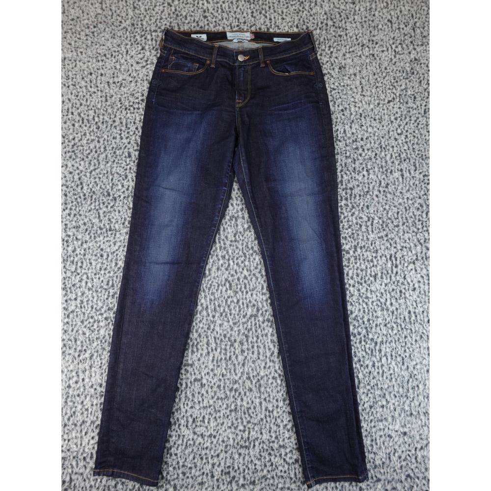 Lucky Brand Sofia Skinny Jeans Womens 28/6‎ Dark Wash Denim USA Made